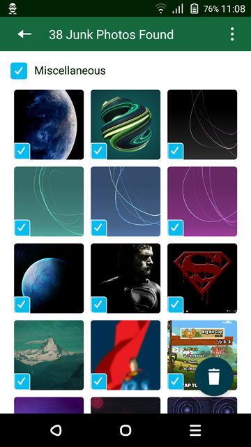 select junk whatsapp images
