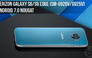 Verizon Galaxy S6/S6 Edge - Android 7.0 Nougat - Droid Views