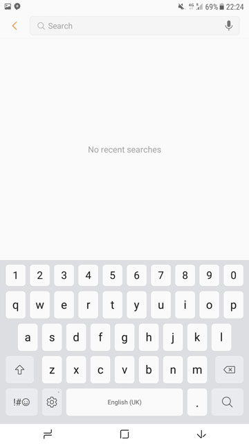 Galaxy S8 Navbar