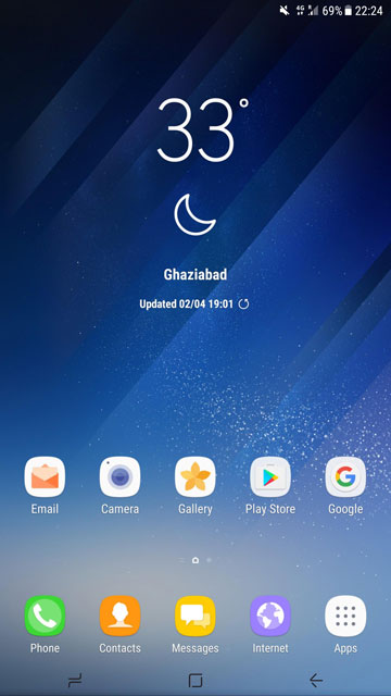 Galaxy S8 Navbar