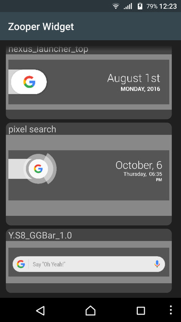 zooper widget