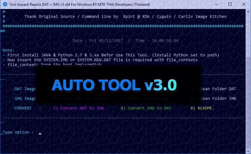 System - Convert and Extract System - Droid Views