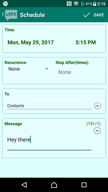 How To Send Automatic SMS Replies And Schedule SMS Messages On Android