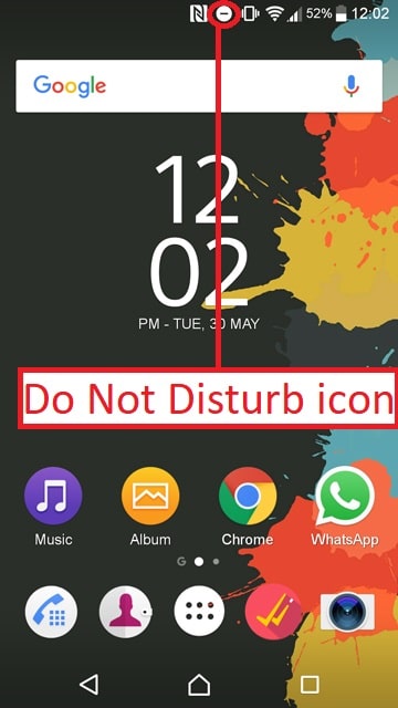 Do not disturb on Android