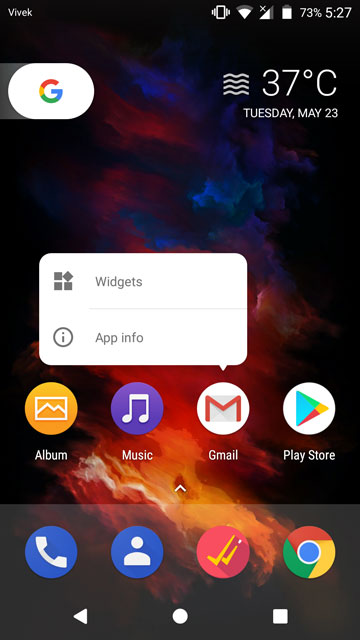Android O Pixel Launcher