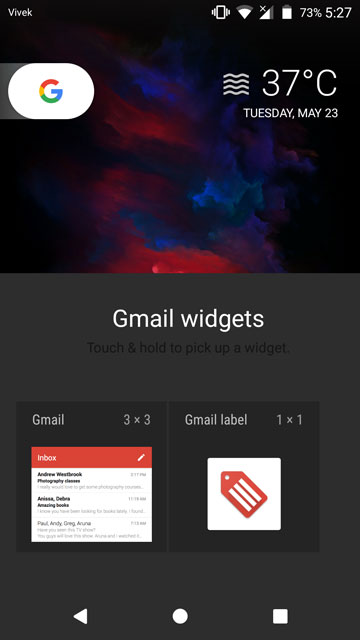 Android O Pixel Launcher