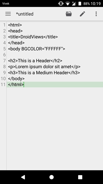 Best Text Editors For Android
