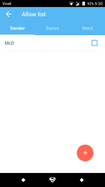 SMS Blocker