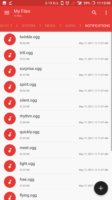 Oxygen OS notification sounds