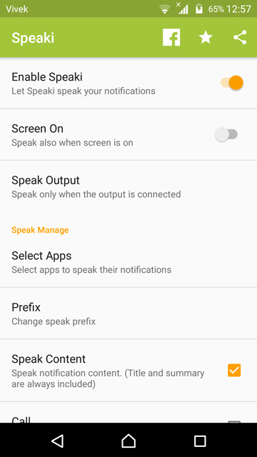 Speaki
