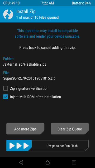 systemless supersu android