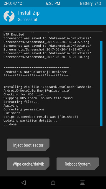 Install Android O Emoji On Any Android 5.0+ Device