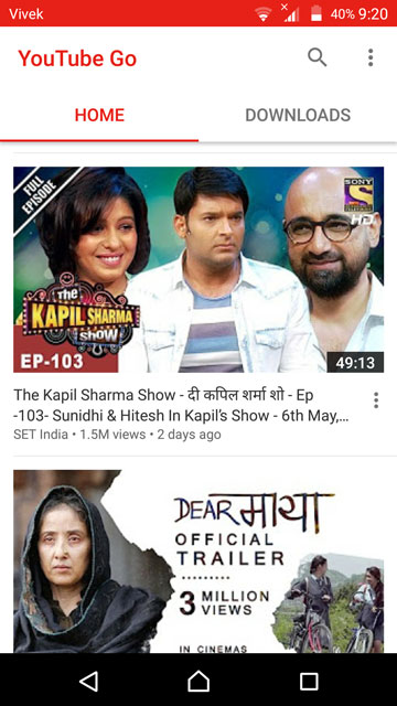 YouTube Go