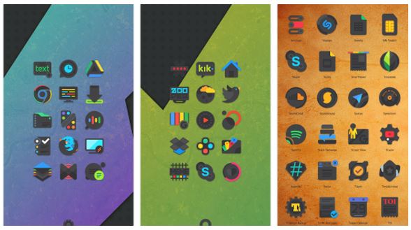 Crispy Dark – Icon Pack