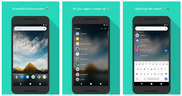 Evie Launcher features