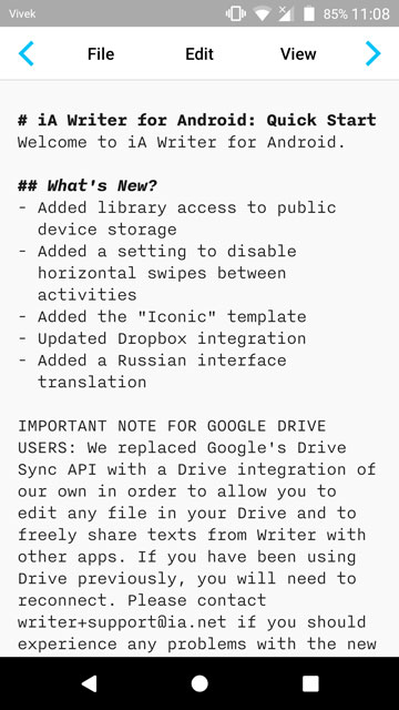Best Text Editors For Android