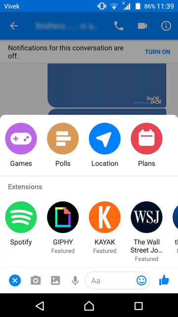 messenger tips and tricks