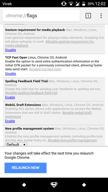 make google chrome load pages faster on your android