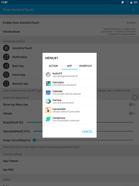 Enable Quick Ball Navigation