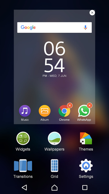 contextual app folder