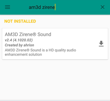AM3D Zirene sound