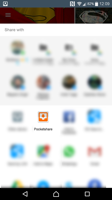 Use Android as wireless flash drive