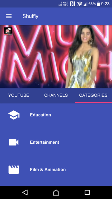 Shuffly for YouTube