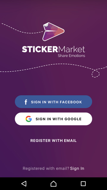 Sticker Market : Emoji Keyboard