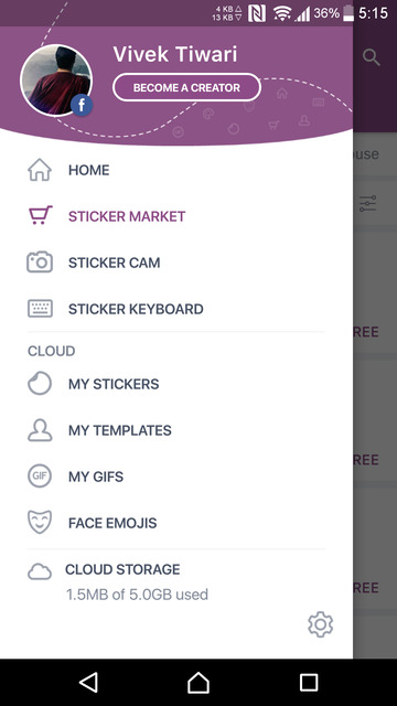 Sticker Market : Emoji Keyboard