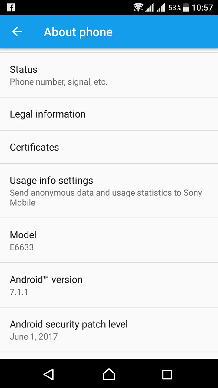 Android 7.1.1 Nougat for Sony Xperia Z5, Z4 Tablet, and Z3 Plus – 32.4.A.0.160