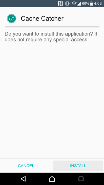 automatically clear Android app cache