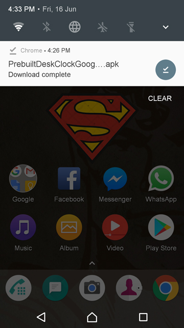 Android O Clock