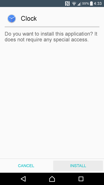 Android O Clock