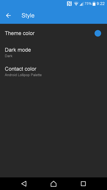 Dark themed app replacements for your android