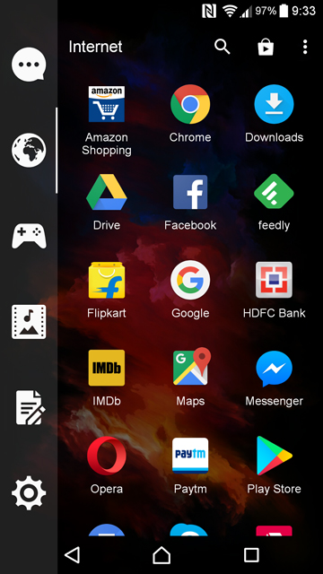 smart app drawer