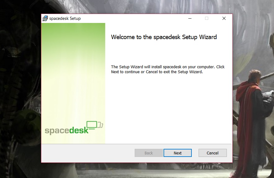 use android as second screen on windows pc with spacedesk