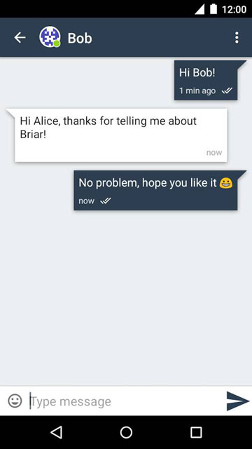 Briar messaging app uses the Tor network to keep your conversations private