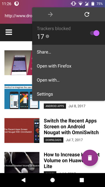 5 Unique Android Browsers
