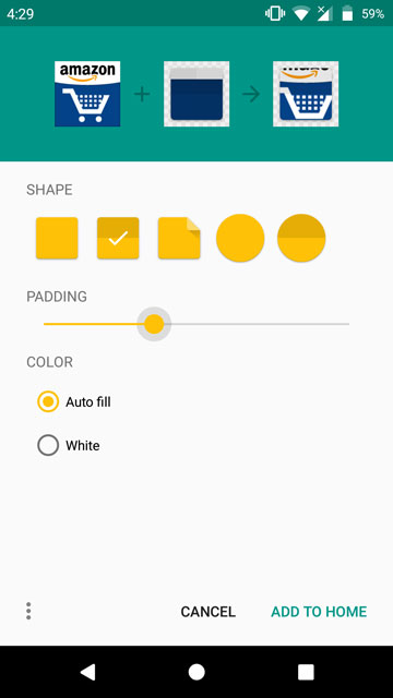 Adaptive Icons