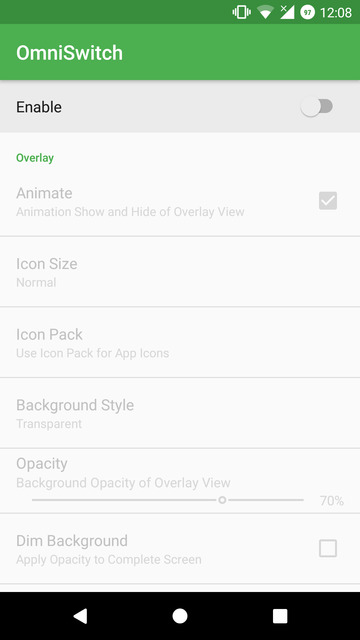 Switch The Recent Apps Screen On Android Nougat With OmniSwitch