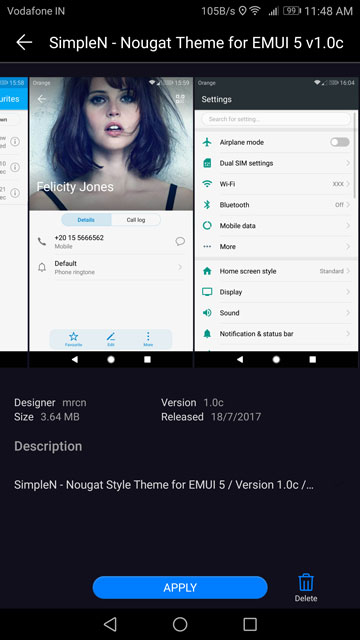 Honor 8 Pro emui 5 nougat