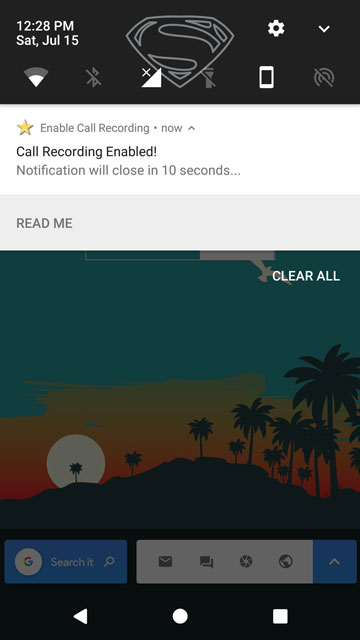 enable call recording on OnePlus T and OnePlus 5