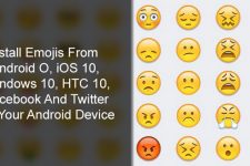 Windows 10 and iOS 10 Emojis on Android