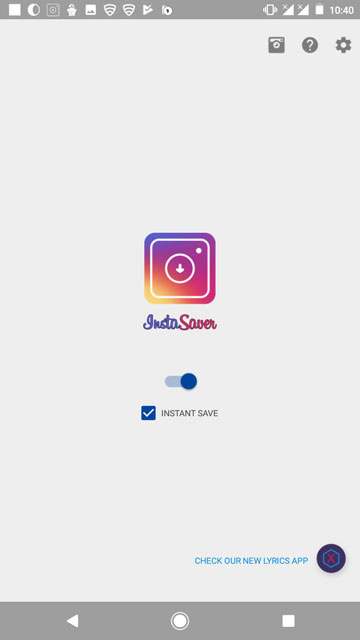 InstaSave video downloader