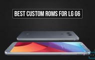Custom ROMs for LG G6
