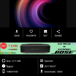 Darkops app wallpaper selection before starring