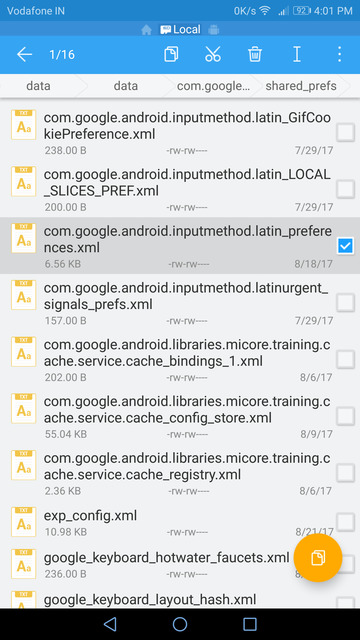 gboard height adjustment