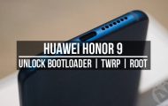 Install TWRP and Root Huawei Honor 9