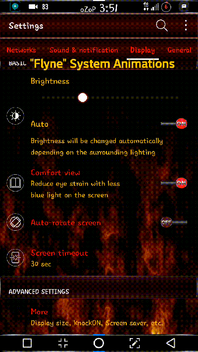 FlymeOS System Animations