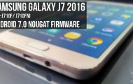 Android 7.0 Nougat Firmware on Galaxy J7 2016